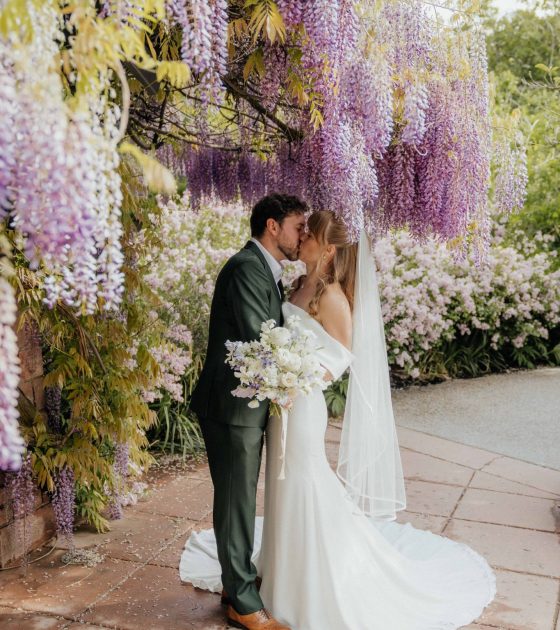 Spring Blooms and Timeless Love at a Utah Wedding
