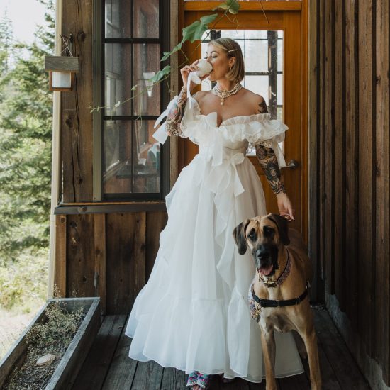 A Beautiful and Ethereal Tin Poppy Retreat Wedding