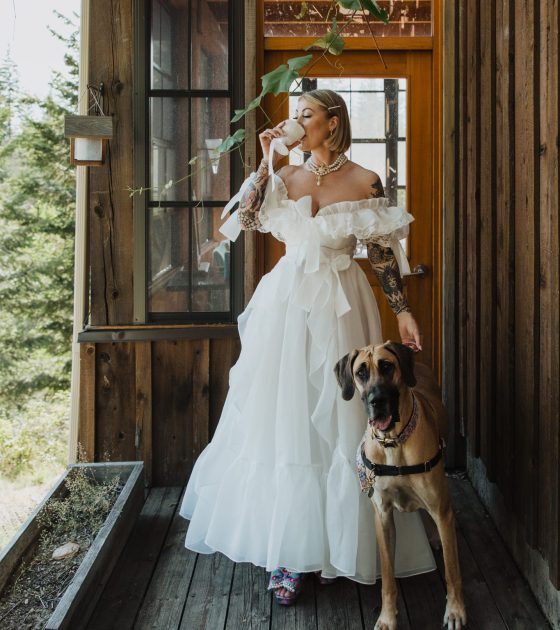 A Beautiful and Ethereal Tin Poppy Retreat Wedding