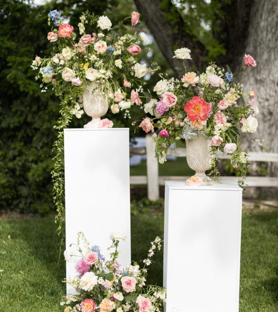 Sweet and Serene Backyard Wedding in Idaho