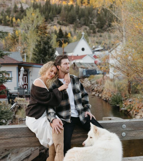 Heartfelt Mountain Town Engagements in Colorado