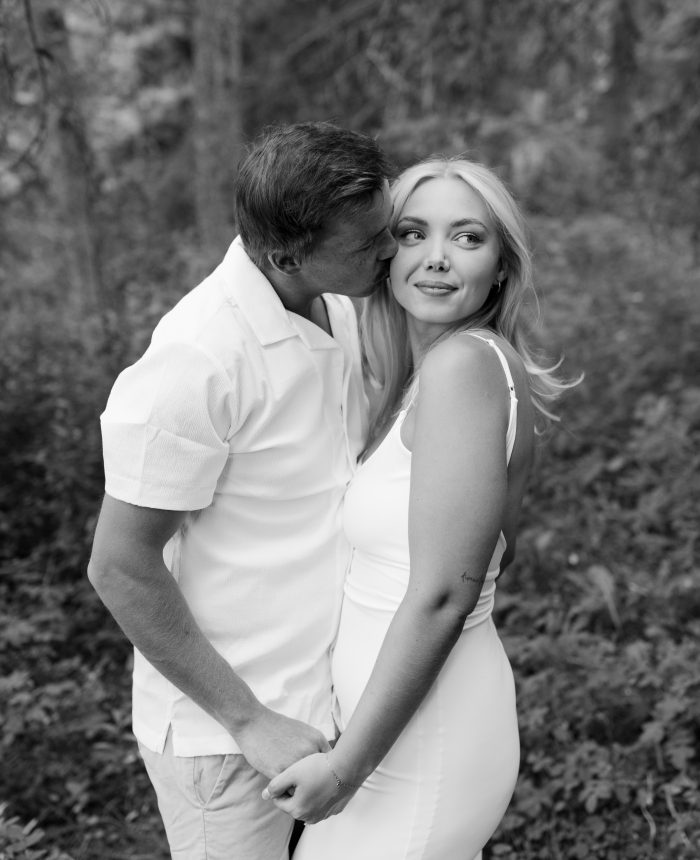 Alberta Lakeside Engagements with a Chic and Effortless Vibe