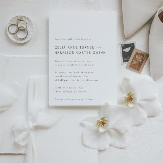 Modern Elegance Meets a Colorado Mountain Wedding