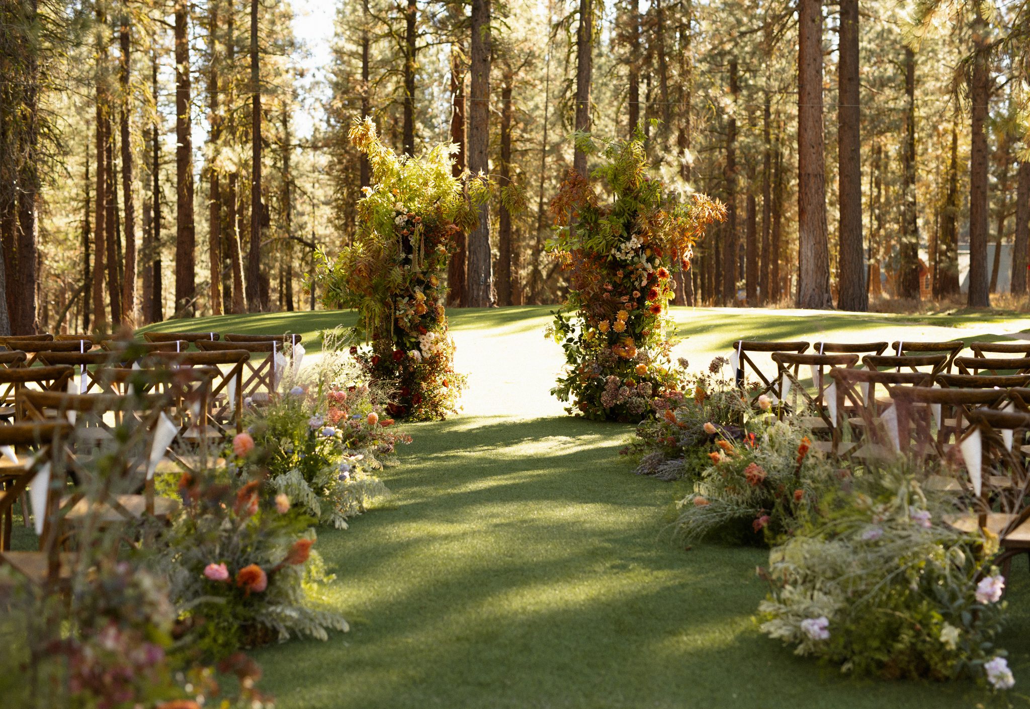 Mountain Wedding Venues in Tahoe, Truckee and Reno with Forest Views