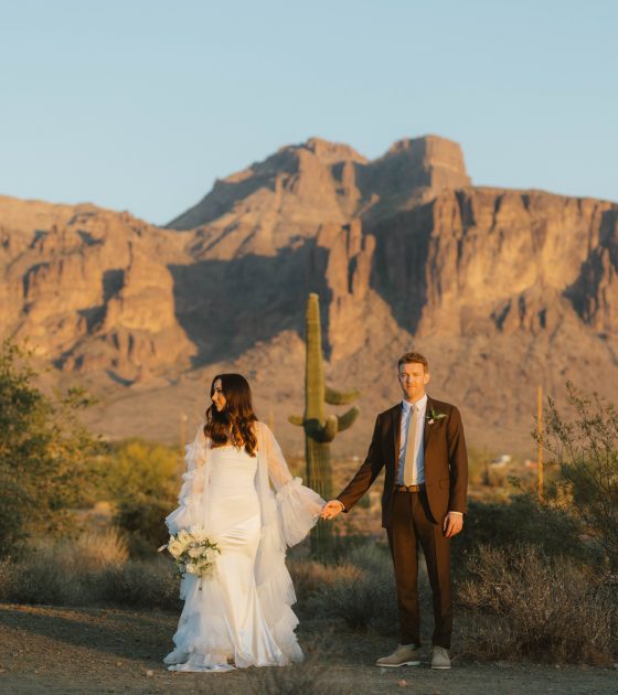 Organic Winter Wedding at The Paseo