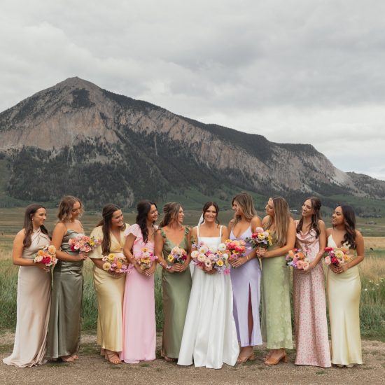 Divine Pastel Floral Wedding in Charming Crested Butte