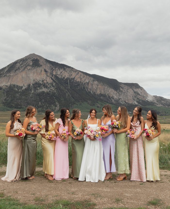 Divine Pastel Floral Wedding in Charming Crested Butte