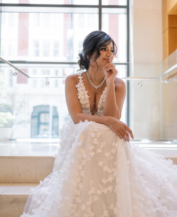 Denver Hotel Editorial with Muted Mauves and Sculptural Blooms