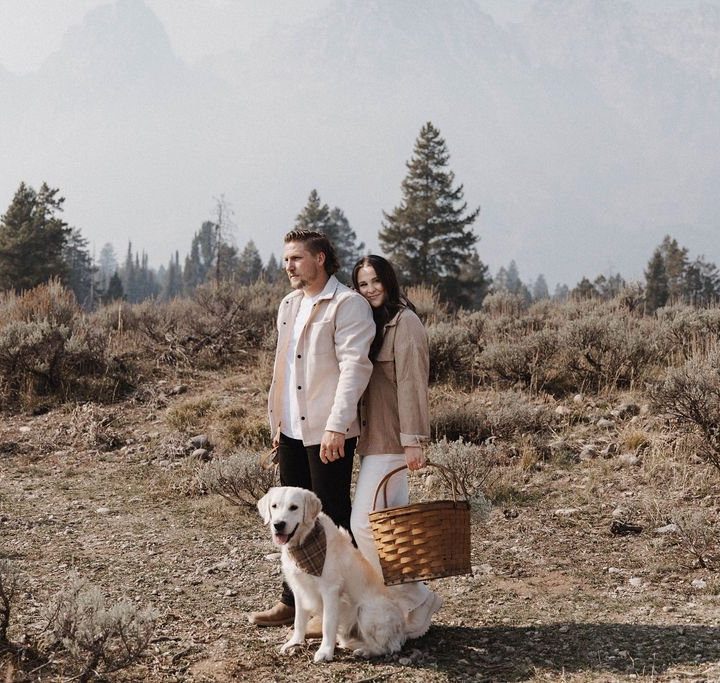Sweet and Adventurous Grand Teton Engagements