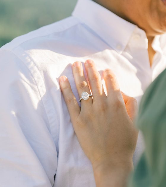 A Quiet Cliffside Surprise Montana Session Capturing Love