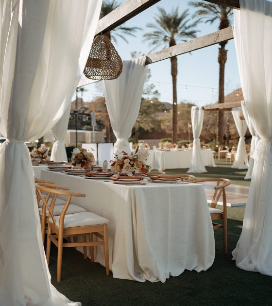 Terracotta Wedding Under the Las Vegas Sky