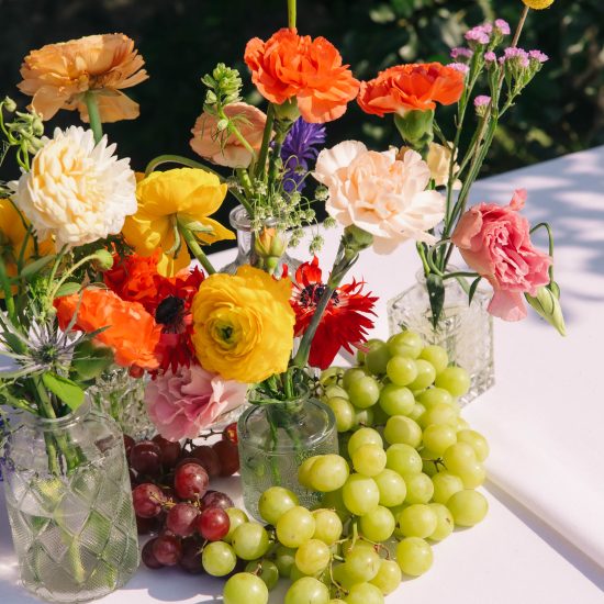 Bright Tamarack Resort Wedding with Lively Blooms