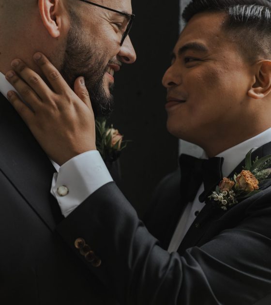 Sleek Style and City Charm Vancouver Wedding