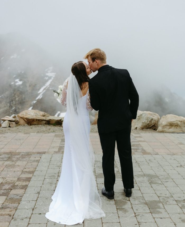 Intimate and Foggy Mountaintop Wedding in British Columbia