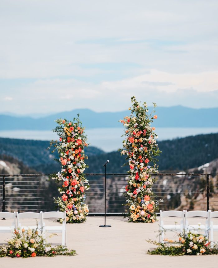 Refined Lake Tahoe Wedding with Bright Spring Details