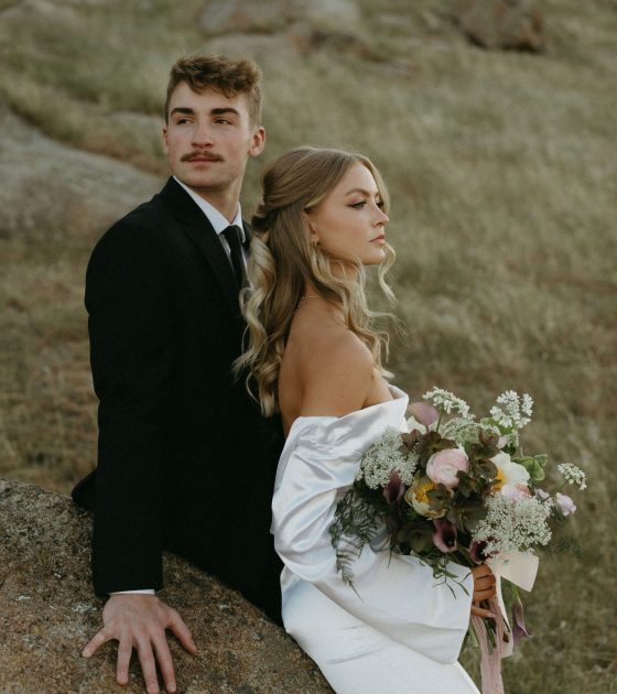 Understated Idaho Bridals with an Elegant Edge