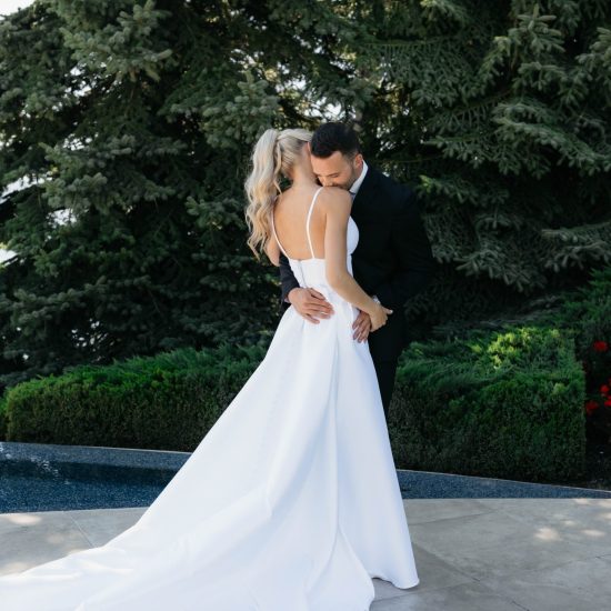 Scenic Wedding at The Coeur d’Alene Resort with Lakeside Views