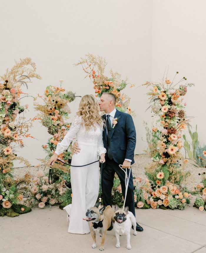 Soft Arizona Wedding with Desert-Hued Florals