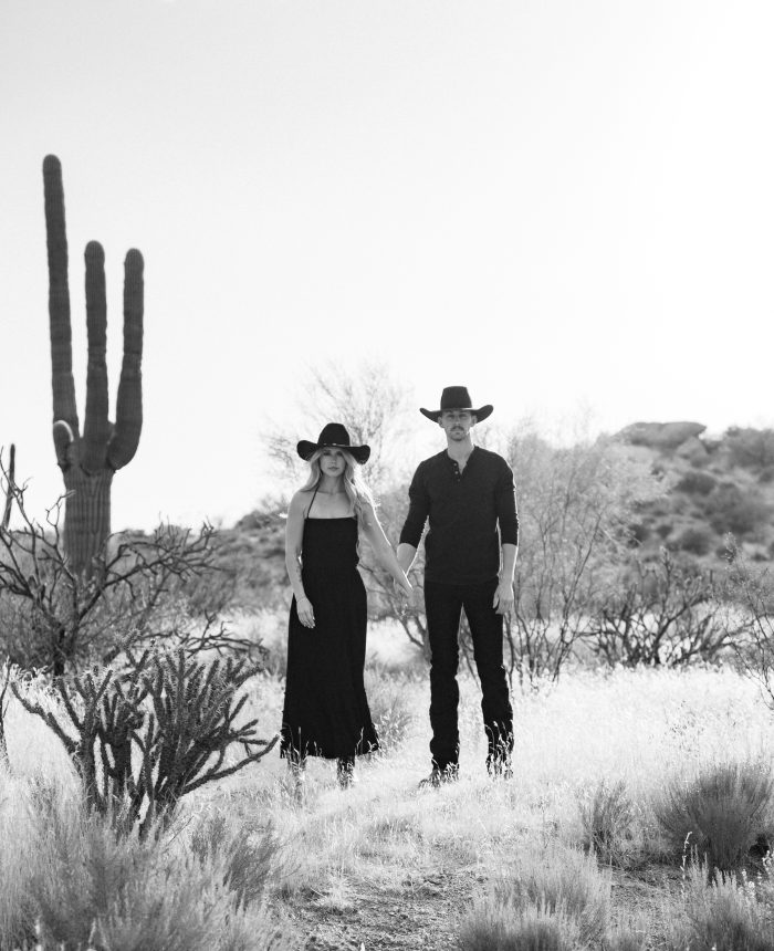 Stylish Desert Engagements in Scottsdale