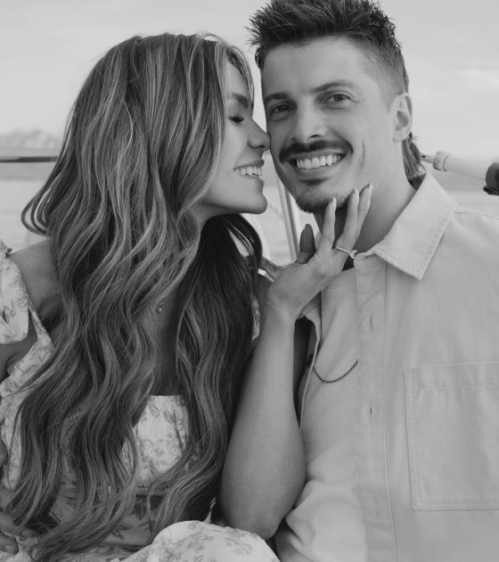 Golden Hour on the Water, A Utah Engagement Session