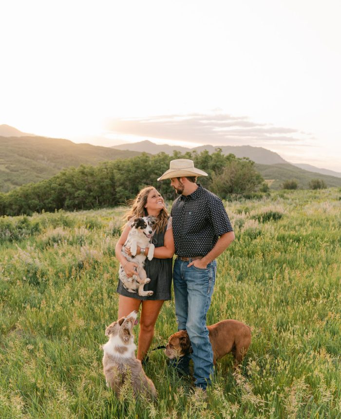 Utah Engagement Session Full of Dogs and Love