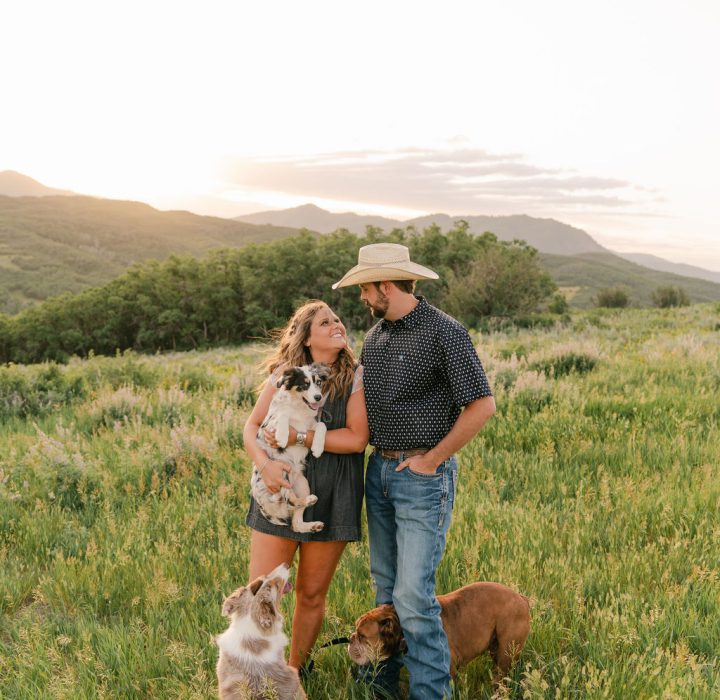 Utah Engagement Session Full of Dogs and Love