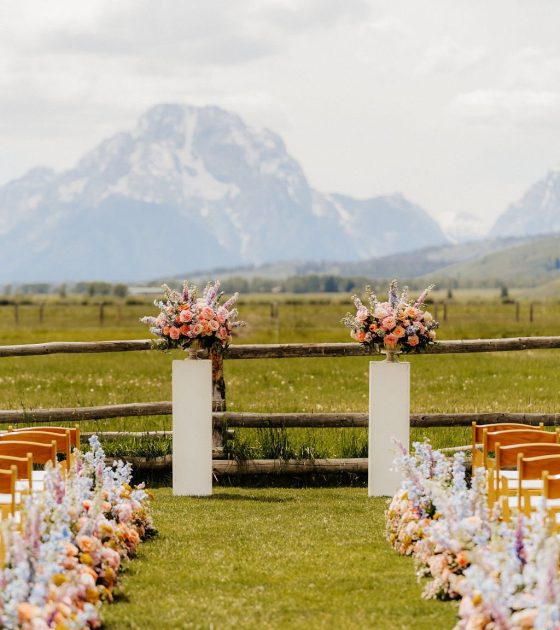 Inviting Rustic Ranch Wedding in Jackson