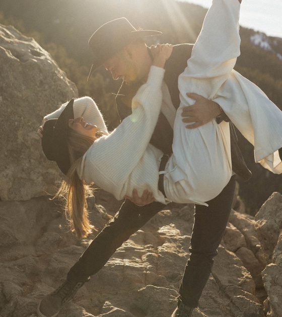 Boulder Engagement Session with a Western Flair