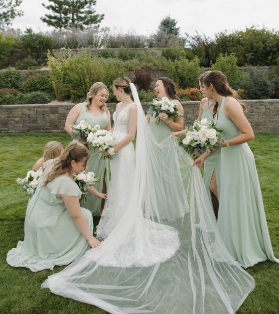 Elegant Sage and White Wedding at Bonnie Blue’s