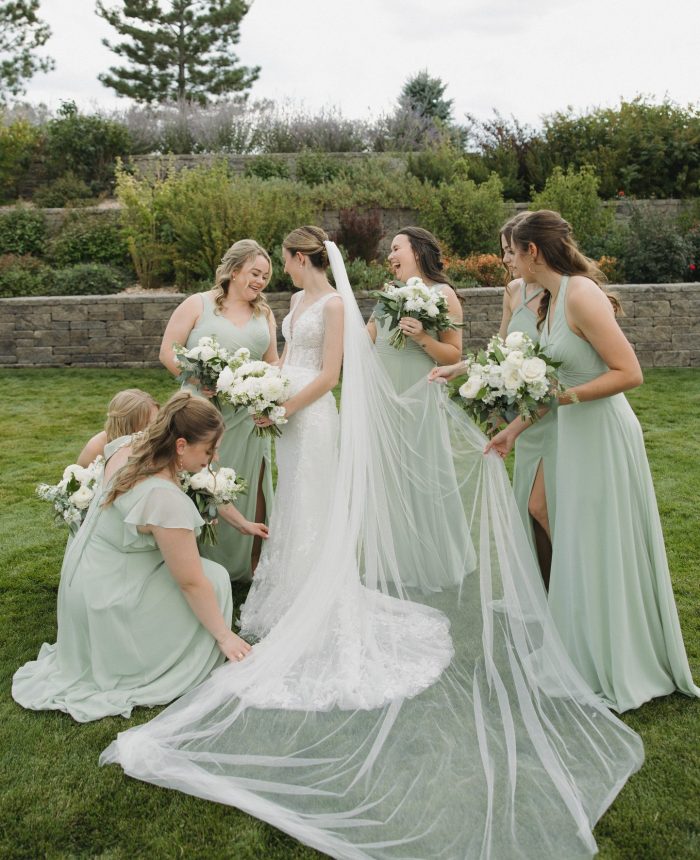 Elegant Sage and White Wedding at Bonnie Blue’s