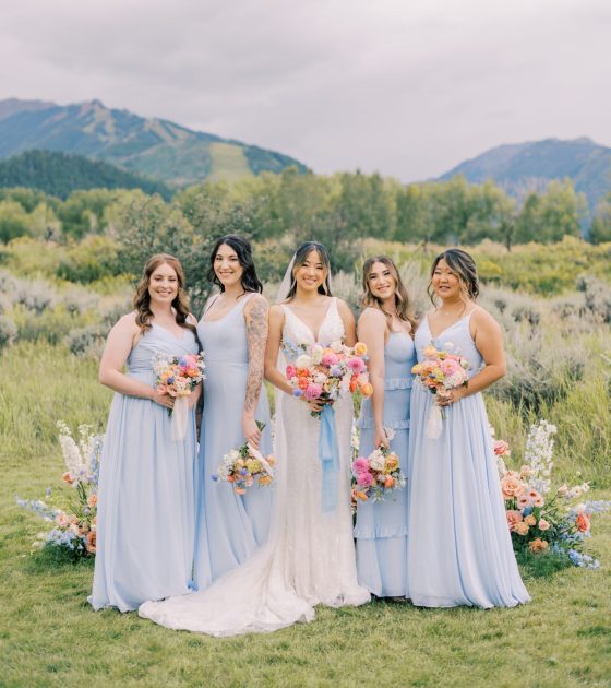 Dreamy Bridgerton-Inspired Wedding at Aspen Meadows Resort
