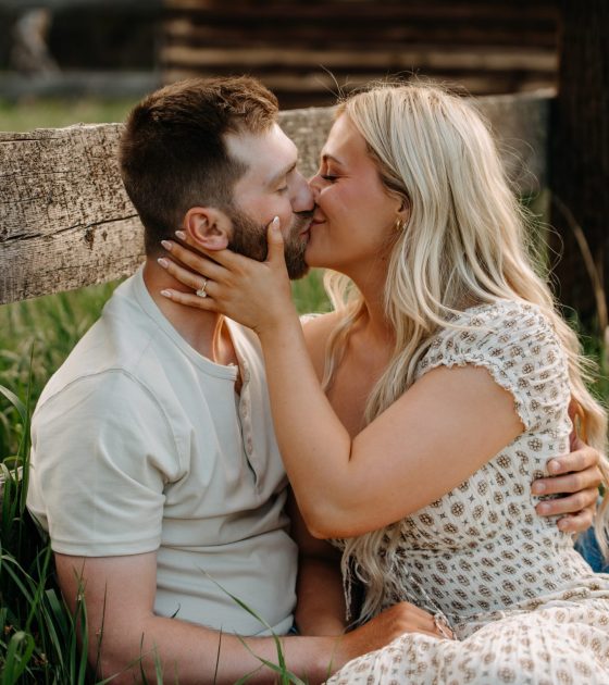 Authentic Montana Engagements with Breathtaking Views