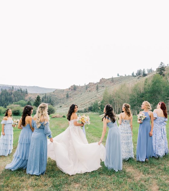 Summer Wedding in Bloom at a Colorado Ranch Resort