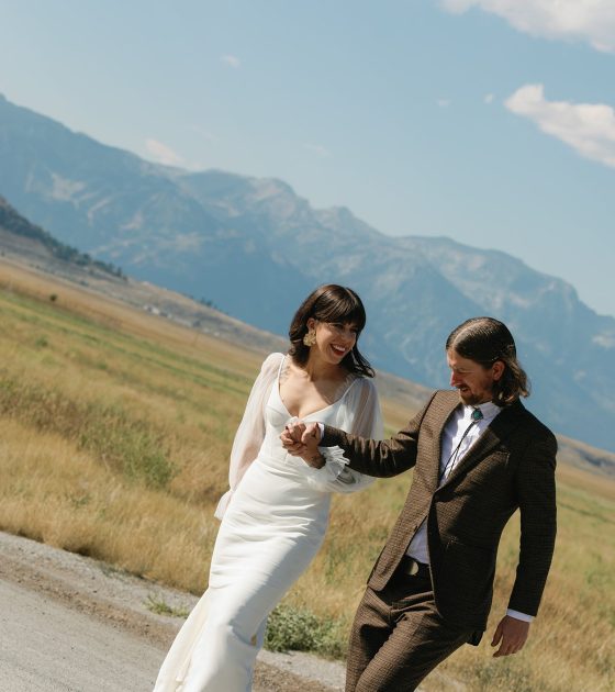 Tender Mountain Wedding Overlooking the Tetons