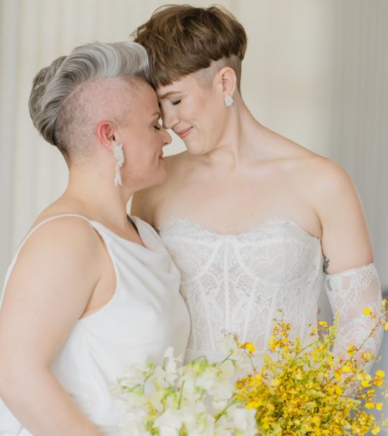 Glowing Vancouver Wedding Inspo with Citrus-Hued Blooms