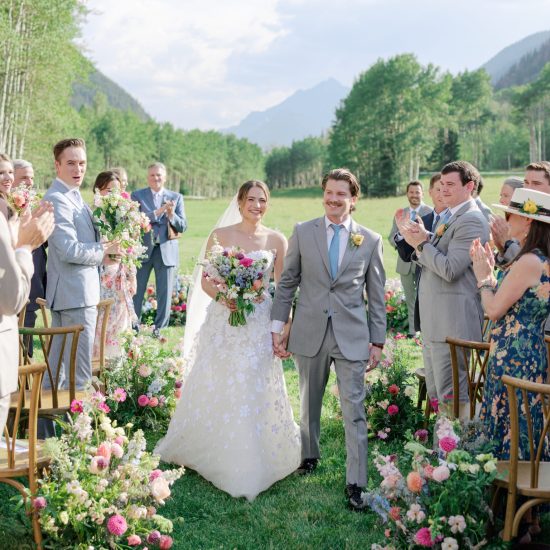 Colorful Summer Wedding Day in Aspen
