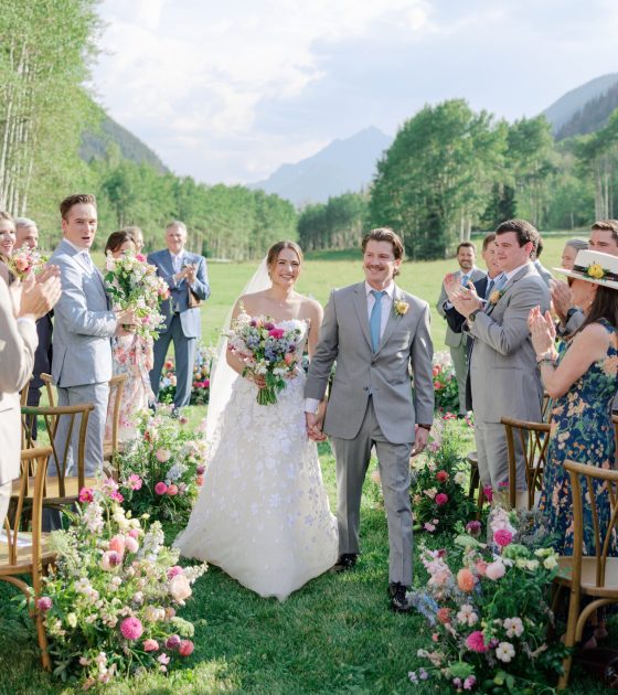 Colorful Summer Wedding Day in Aspen