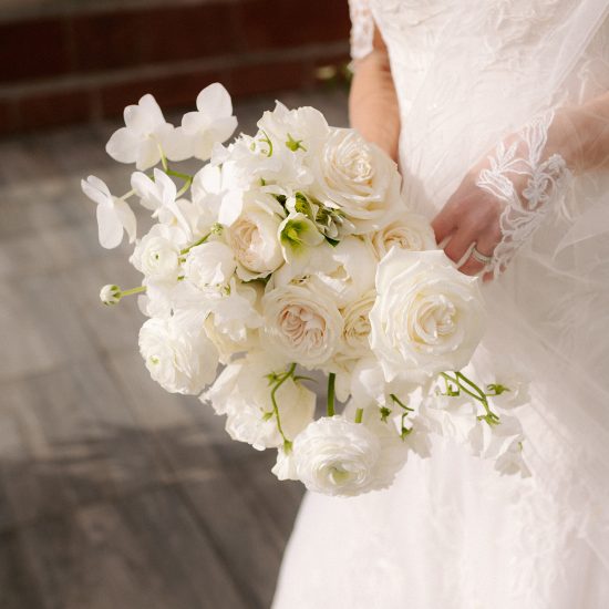 Elegant White Floral Wedding in Telluride