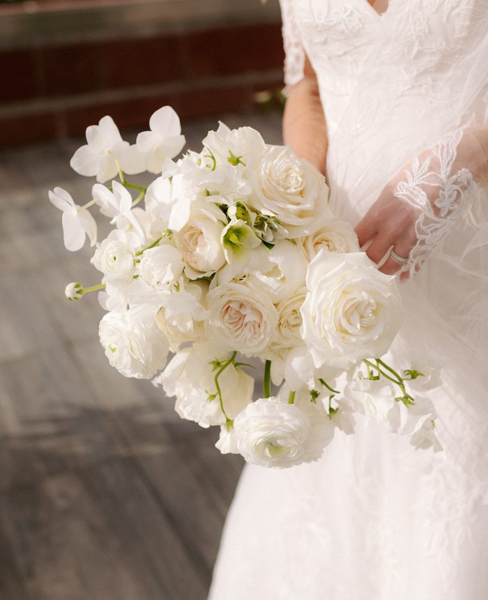Elegant White Floral Wedding in Telluride