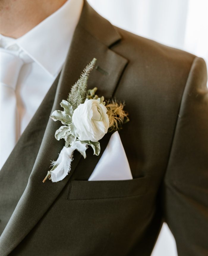 Elevated Calgary Wedding Inspo in Olive and White Hues