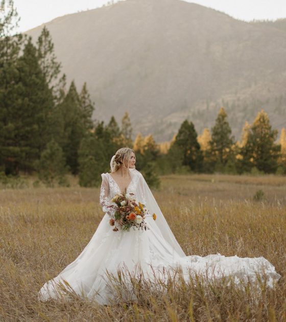 Beautiful Montana Wedding Day with Autumn Hues