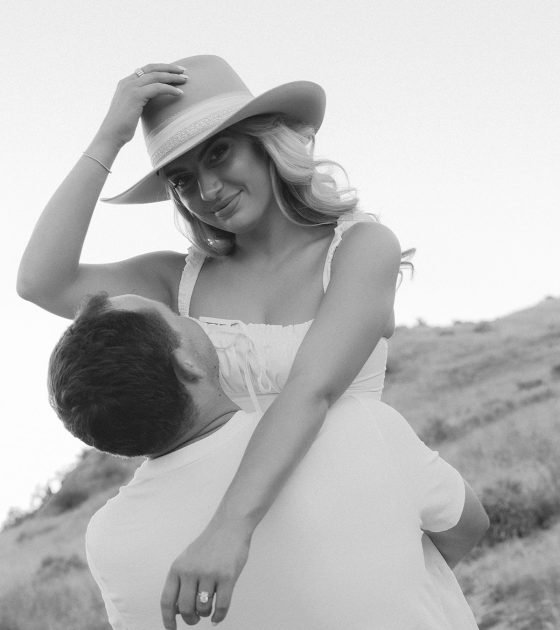 Porchside Romance and Golden-Field Engagements in Idaho