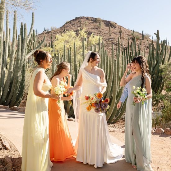 Southwestern Wedding Infused with Rich-Hued Blooms