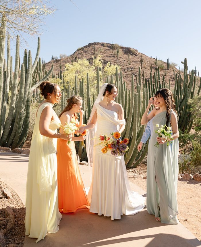 Southwestern Wedding Infused with Rich-Hued Blooms