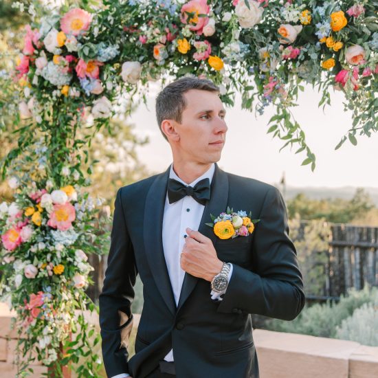 Color-Drenched Santa Fe Resort Wedding