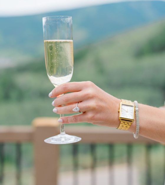 Beaver Creek Proposal with Pretty Alpine Views