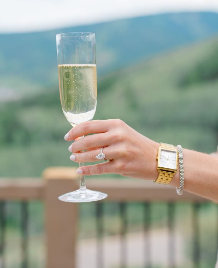 Beaver Creek Proposal with Pretty Alpine Views