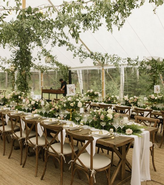 Summer Wedding in Colorado Overflowing with Romantic Florals