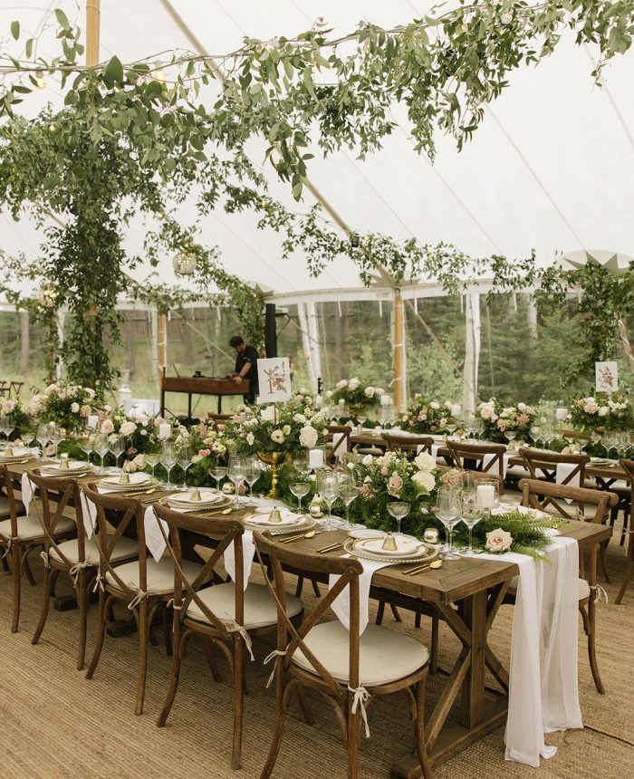 Summer Wedding in Colorado Overflowing with Romantic Florals