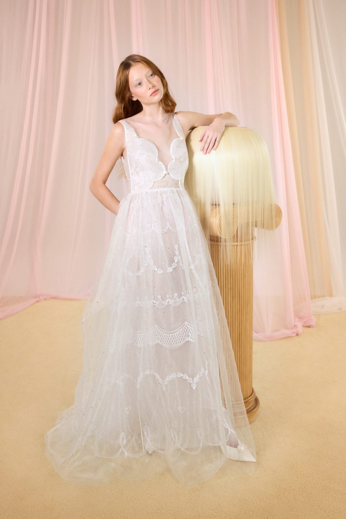 wedding dresses nyc Imre Dress - Wedding Atelier creating a harmonious and seamless look Vintage Wedding Dresses Collection 
